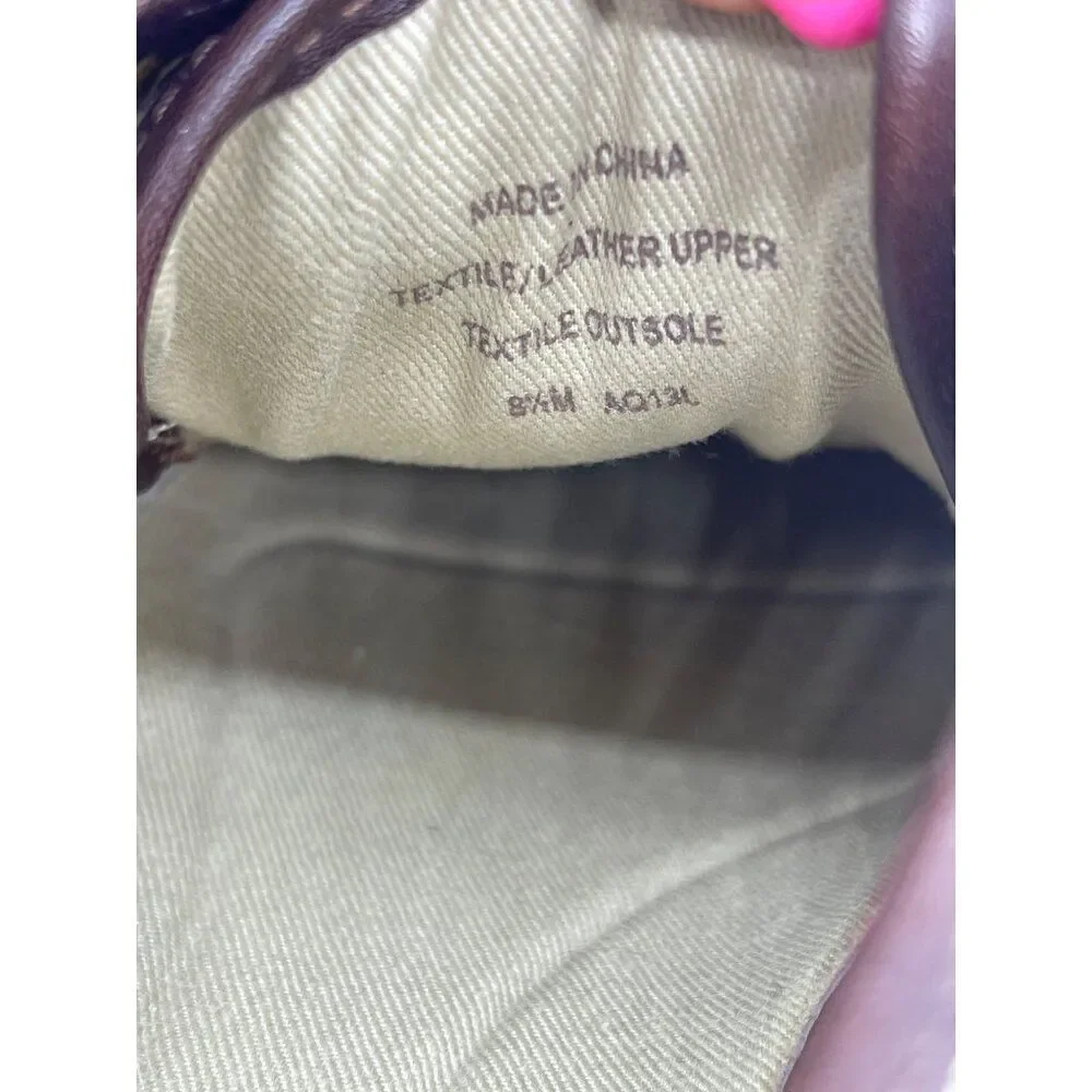 Michael Kors MK Women Brown Monogram City Sneakers Size 8.5